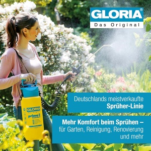 Pulverizator GLORIA prima 5 Comfort, 5L, cu furtun spiral si conexiune pentru compresor - Img 2