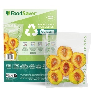 Pungi Vakuum Reutilizabile FoodSaver 36 Beuturi BPA-free 20cm x 2cm