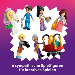 Puppenshaus LEGO Friends Grand Hotel Heartlake City 42704, 1406 piese, 6 figurine - Img 7
