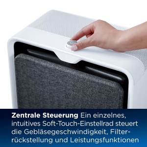 Purificator de aer BISSELL air320, 3 trepte filtrare, design modern - Img 5