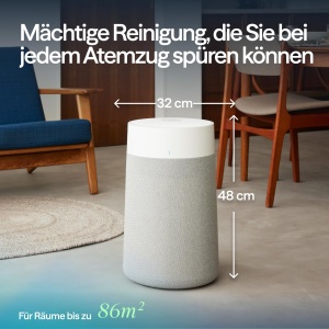 Purificator de aer Blueair Blue Pure 3350i Max, 86 m, HEPASilent, design personalizabil - Img 3