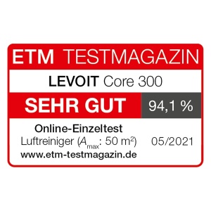 Purificator de aer LEVOIT Core 300 cu filtru HEPA, 40 m, mod somn - Img 9