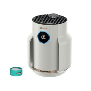 Purificator de aer Shark NeverChange HP072EU, 23 m, HEPA, compact, culoare Dove
