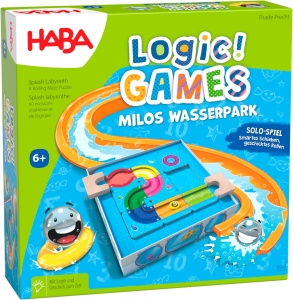 Puzzle logic HABA Milo 60 provocari, joc 3D pentru copii de la 6 ani