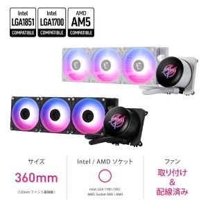 Racitor AIO MSI MPG CORELIQUID P13, 360mm, ARGB, Cupru - Img 2
