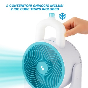 Racitor de aer Beper P206RAF202 cu USB, 3 viteze, LED - Img 4