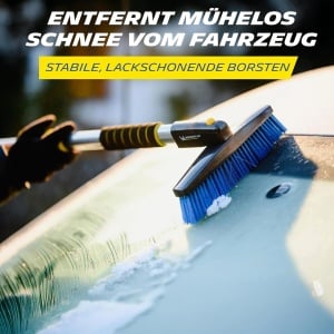 Racitor de gheata MICHELIN 2in1 cu perie telescopica, 110 cm, rezistent la -30C - Img 6
