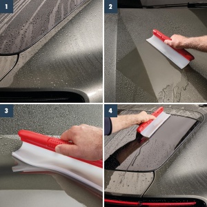 Racleta flexibila SONAX cu silicon pentru uscare rapida, 1 bucata - Img 5