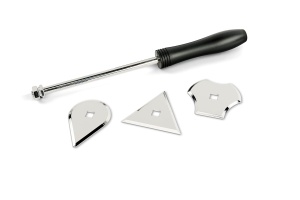 Racleta pentru vopsea WAGNER cu 3 lame pentru pistol de caldura FURNO - Img 2