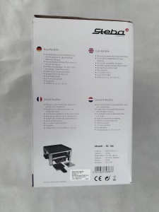 Raclette Steba RC 104 cu Gratar Antiaderent, 25x25 cm, 4 Persoane - Img 8