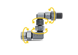 Racord flexibil WAGNER FlexTwist Z pentru pistol de vopsit, 14, din otel inoxidabil - Img 4