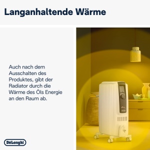 Radiator DeLonghi Dragon 4 Pro TRDX41025E 2500W Timer 24h Functie Eco Alb - Img 3