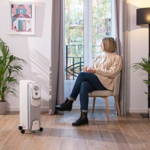 Radiator electric Cecotec ReadyWarm 9000 Space 360 2000W 9 module alb - Img 2