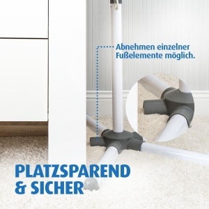 Radiator pentru bebelusi reer EasyHeat Flex, 500 W, alb, cu inaltime ajustabila - Img 3