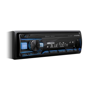 Radio auto Alpine UTE-200BT Bluetooth 1DIN Negru RGB