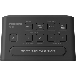 Radiodesc Panasonic RC-D8EG-K DAB Functie Snooze USB Negru - Img 5