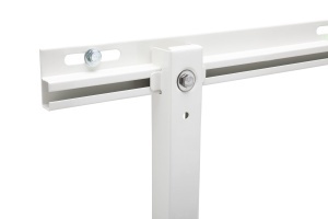 Raft pentru climatizare Fischer Klima Top, otel zincat, alb, 480x400 mm - Img 4