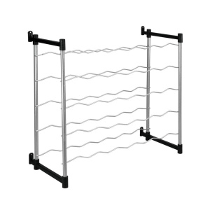 Raft pentru Sticle Metaltex Barolo, capacitate 30 sticle, dimensiuni 58 x 26 x 53 cm