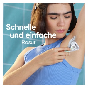 Rasiera pentru femei Gillette Venus Smooth Sensitive cu 4 lame, pentru piele sensibila - Img 2