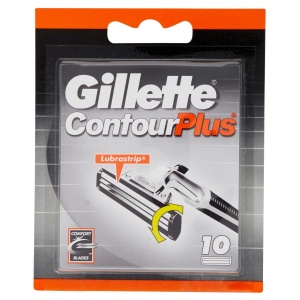 Rasierer cu lame Gillette Contour Plus, 10 lame de schimb cu Doppelklingen - Img 2