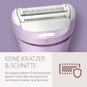 Rasitor electric pentru femei Philips Lady Shaver Series 8000, 100 min autonomie, 3 lame - Img 8