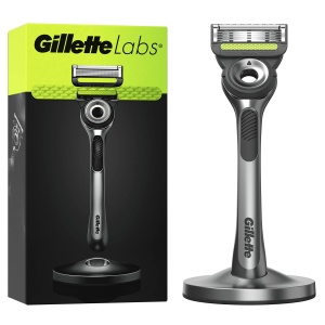 Rasitor Gillette Labs cu Peeling, 1 Griff, 1 Cutie Reumplere