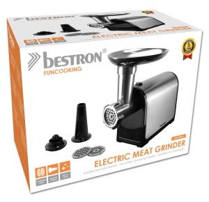 Rasnita carne AMG300SS, 1300 W, 2 discuri inox, pentru carne tocata si carnati - Img 6