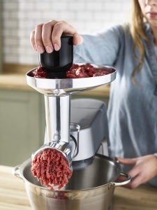 Rasnita de carne Kenwood KAX950ME, inox, 3 discuri, 1.8 kg - Img 2