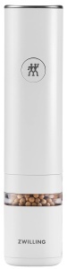Rasnita electrica ZWILLING Enfinigy ceramica LED USB alba