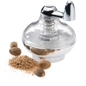 Rasnita pentru nucsoara Westmark 69572260 ArgintiuTransparent Mecanism din inox - Img 4