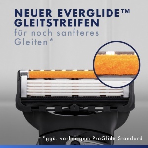 Rasnite de ras Gillette Fusion5 Proglide, 24 bucati, negru, ultra ascutite - Img 3