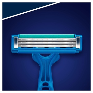 Rasoi de unica folosinta Gillette Blue 3 Simple pentru barbati, 8 bucati, cu 3 lame - Img 2