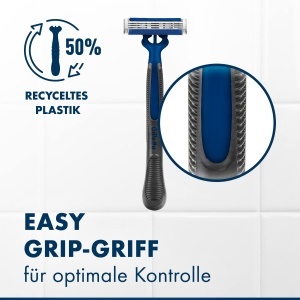 Rasoir de unica folosinta Gillette Blue3 Smooth, 6 bucati, 3 lame, cap pivotant 40 - Img 7