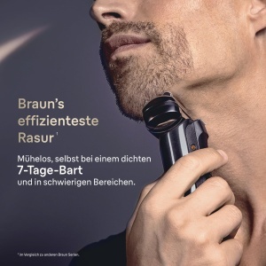Rasoir electric Braun NEVO, Scherkopf, argintiu, tehnologie AeroTouch - Img 5