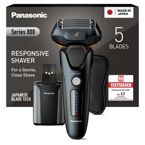 Rasoir electric Panasonic ES-LV97, 5 capete de taiere, motor linear, negru - Img 1