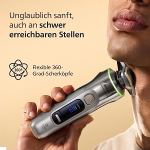 Rasoir electric Philips i9000 Prestige Ultra, 51 stilizator barba, crom - Img 4