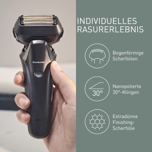 Rasoir Panasonic ES-LS9A ES-LS6A, Kombipack cu 6 lame, otel inoxidabil japonez - Img 3