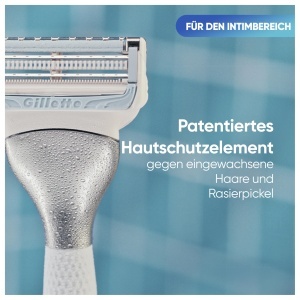 Rasoir pentru femei Gillette Venus pentru zona intima, cu 1 lama de schimb, cu Aloe Vera - Img 3