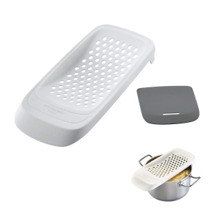 Razatoare Spatzle Westmark 61132270 cu Schaber flexibil AlbGri din plastic robust - Img 7