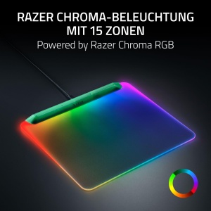 Razer Firefly V2 Pro Phantom Green Gaming Mousepad RGB Suprafata Microtexturata USB-C - Img 4