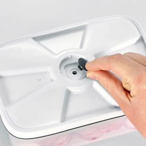 Recipient de etansare in vid SEVERIN, recipient de etansare in vid durabil cu volum de 0,75 L per recipient, 2 seturi, transparent, plastic, ustensile de bucatarie, ZB 3620 - Img 2