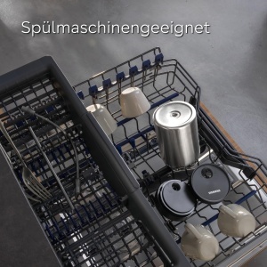 Recipient izolat pentru lapte Siemens TZ80009N, 0,5 L, inox, alb - Img 3