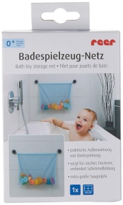 Reer Badewannen Spielzeugnetz Albastru Suport Jucarii Baie 100 Poliester - Img 3