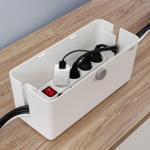Reer CableGuard 78020 Cutie Organizare Cabluri Siguranta Copii Alb - Img 5