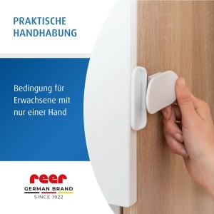Reer Dispozitiv de Siguranta pentru Frigider si Electrocasnice Banda Adeziva Safety Performance Montaj Simplu - Img 5