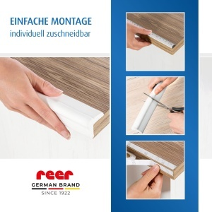 Reer Kantenschutz Soft 2x1m Protectie colturi rezistenta si testata alba - Img 7