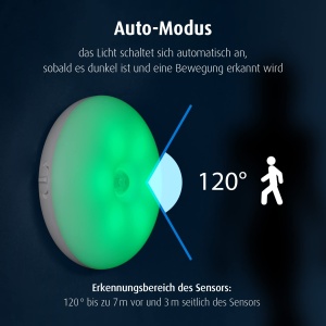 Reer NightGuide SmartLight Lampa de noapte pentru copii control Bluetooth lumina calda cu senzor de miscare - Img 5