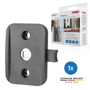 Reer WinLock Protectie pentru ferestre si usi de balcon montaj simplu culoare antracit - Img 2