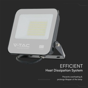 Reflector LED Samsung 50W, 4270 Lumen, IP65, Negru - Img 7