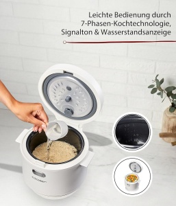 Reiscocher Cloer 6831, 1 l capacitate, 350 W, cu functie de mentinere cald - Img 3